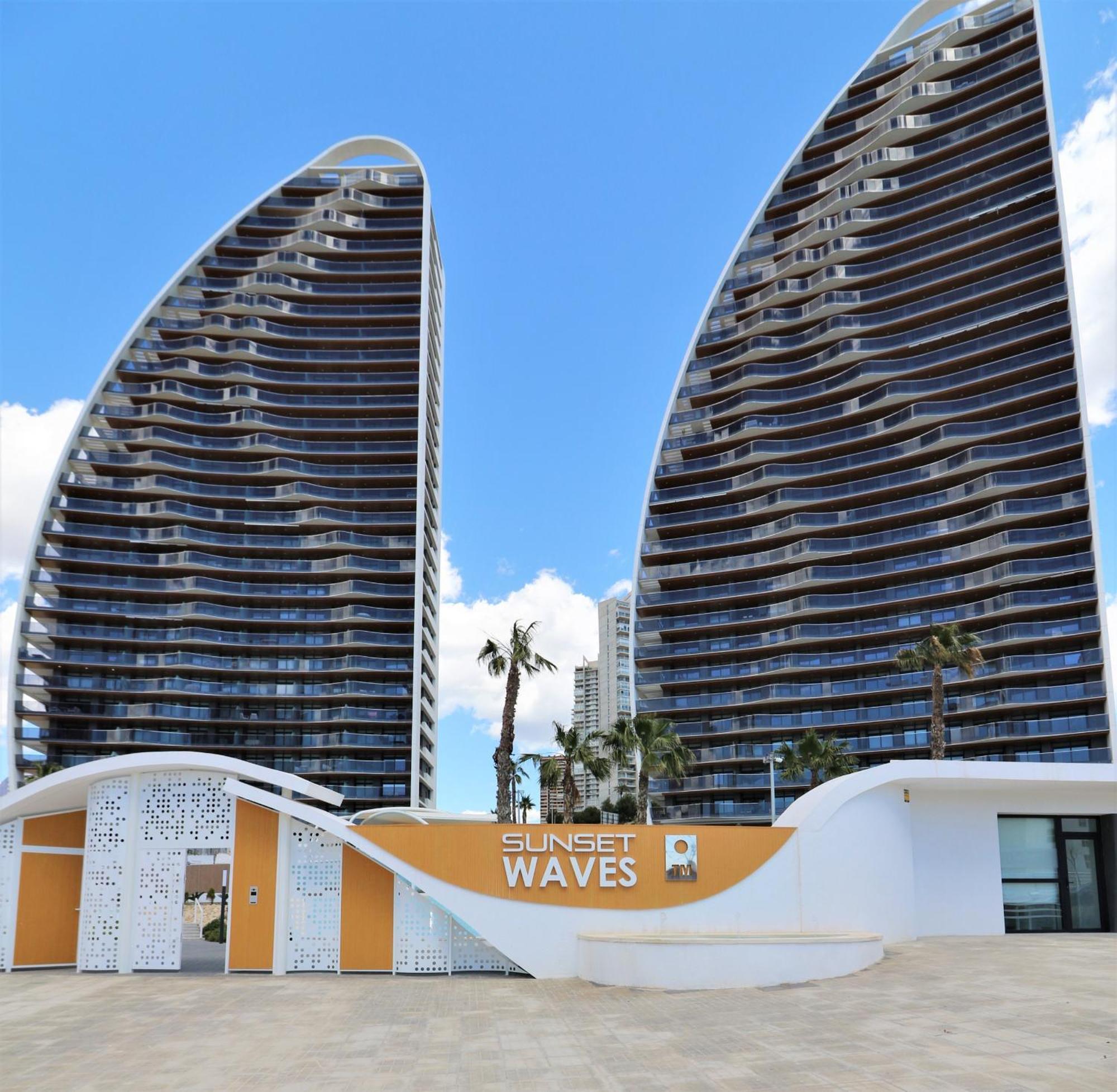 Sunset Waves Siesta Leilighet Benidorm Eksteriør bilde